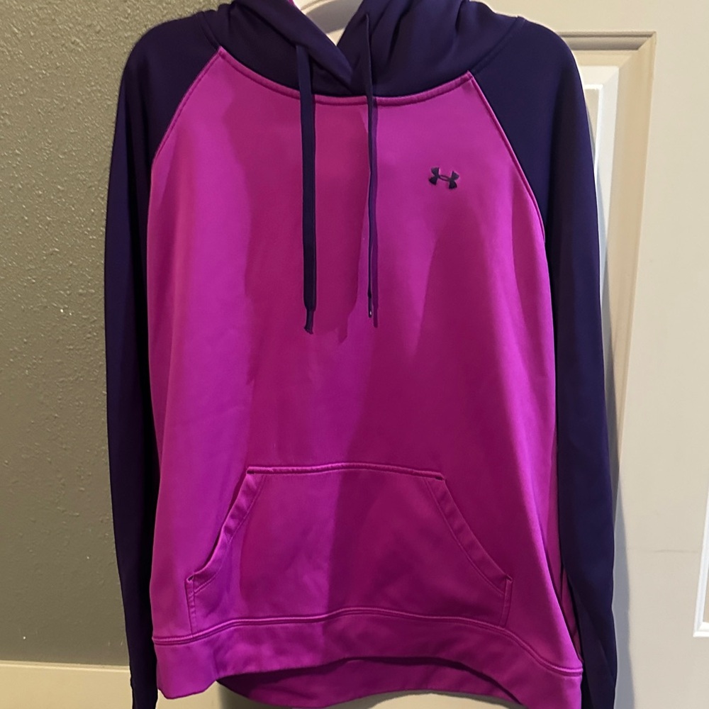 Under Armour Two-Tone Purple and Pink Sweatshirt